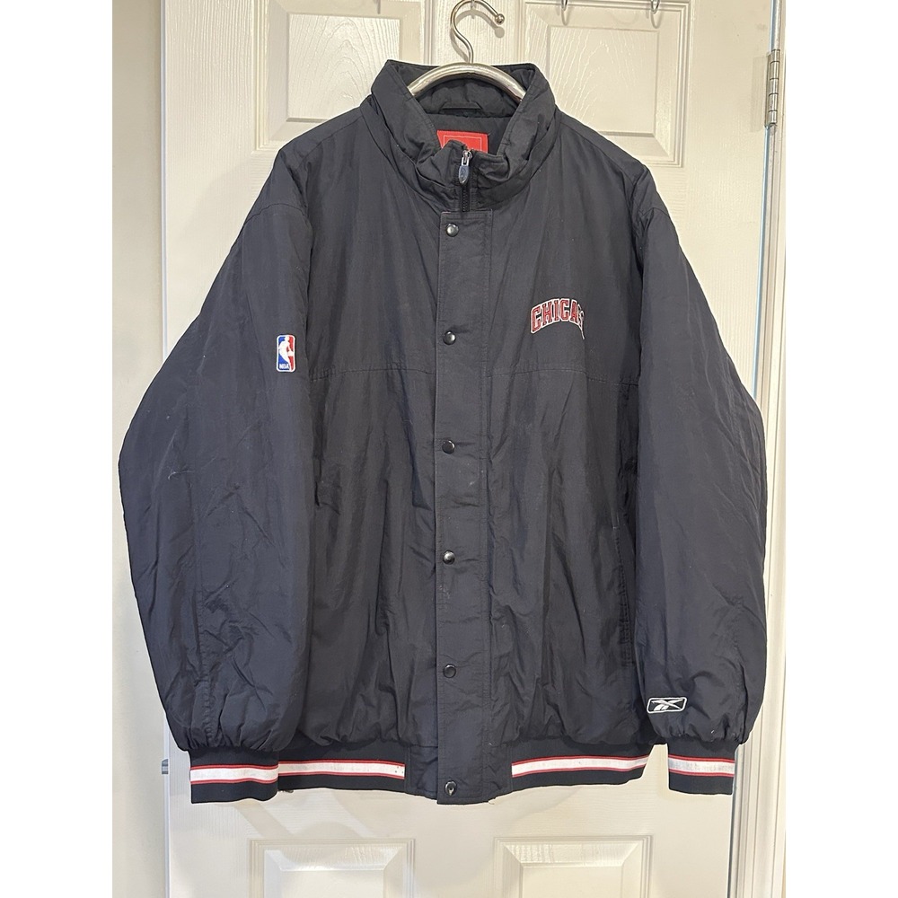 Vintage Reebok Chicago Bull‎ Jacket Size XL  (missing Hoodie)